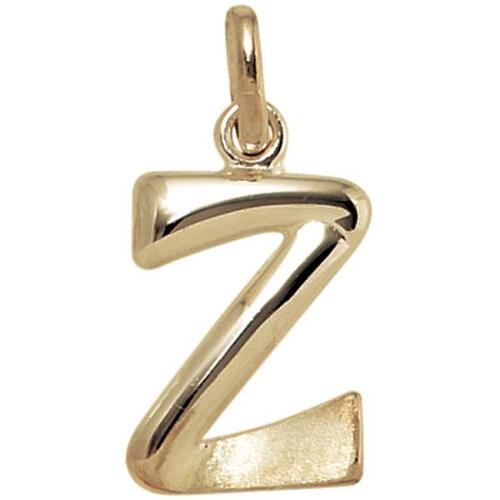 Anh�nger Buchstabe Z 375 Gold Gelbgold Buchstabenanh�nger