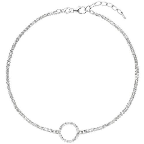Fu�kettchen Fu�kette 925 Sterling Silber 24 Zirkonia 26 cm