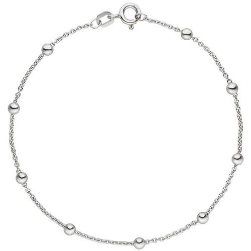 Fu�kettchen Fu�kette mit Kugeln 925 Sterling Silber 25 cm