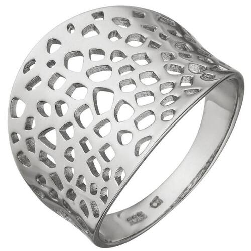 Damen Ring 17,5 mm breit 925 Sterling Silber (Gr��e: 52)