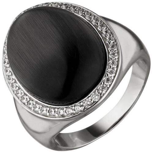 Damen Ring 925 Sterling Silber 1 Monstein-Imitation 38 Zirkonia (Gr��e: 54)