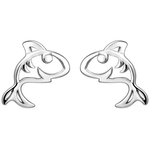 Kinder Ohrstecker Hai 925 Sterling Silber Ohrringe Kinderohrringe