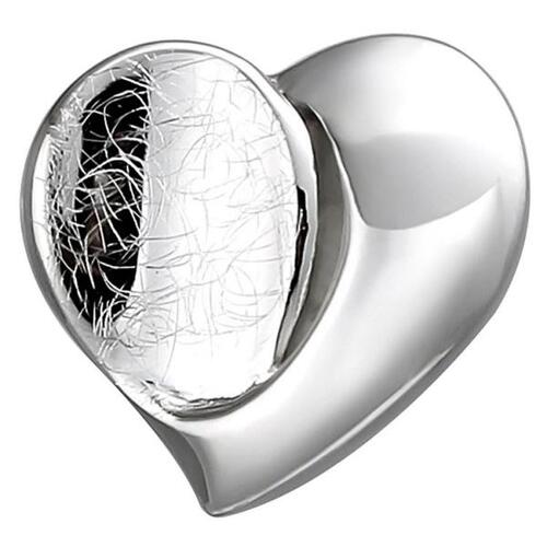 Anh�nger Herz 925 Sterling Silber eismatt Herzanh�nger Silberanh�nger