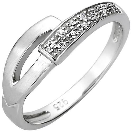 Damen Ring 925 Sterling Silber 13 Zirkonia (Gr��e: 52)