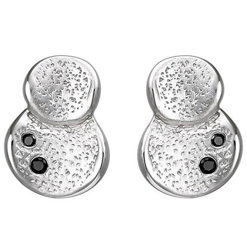 Ohrstecker 925 Sterling Silber 4 Zirkonia Ohrringe Silberohrringe