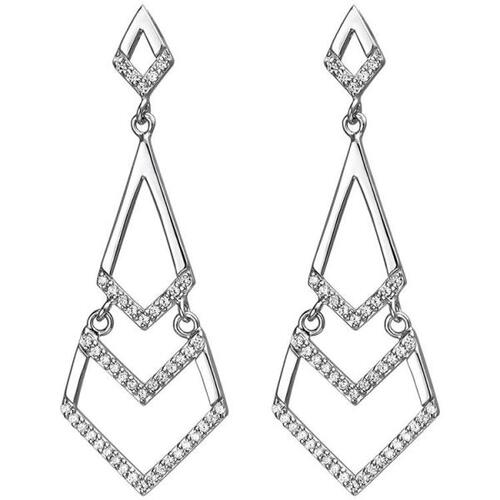 Ohrh�nger 925 Sterling Silber 92 Zirkonia Ohrringe Silberohrringe