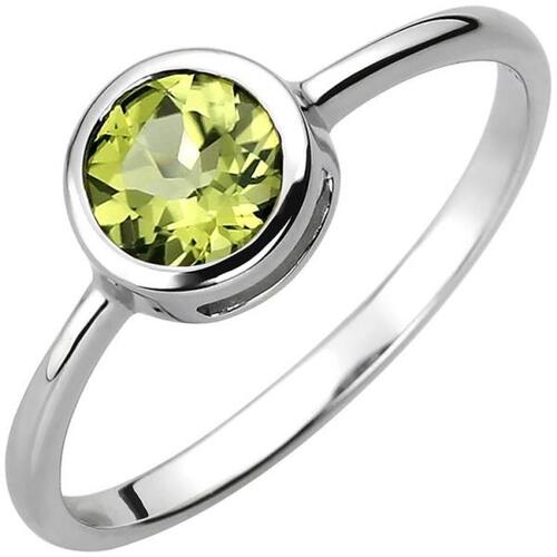 Damen Ring 925 Sterling Silber 1 Peridot gr�n (Gr��e: 54)