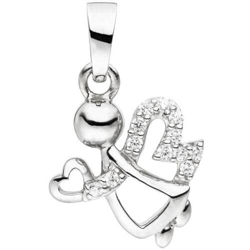 Kinder Anh�nger Engel 925 Sterling Silber 12 Zirkonia