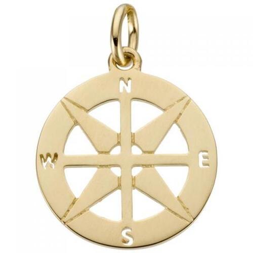 Anhänger Kompass 585 Gold Gelbgold | Anhänger - Medaillons direkt bestellen