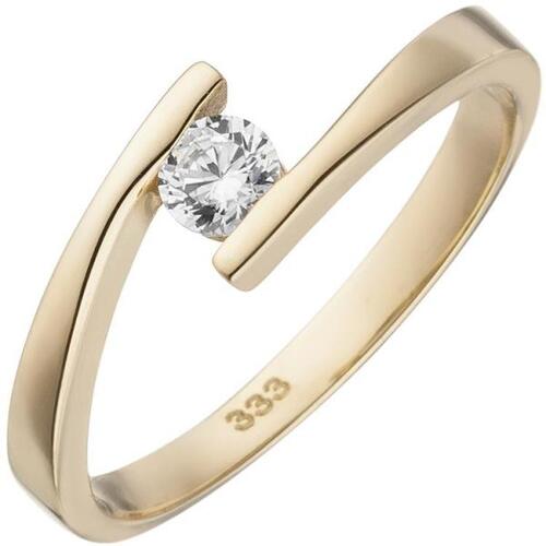 Goldring Ring 1 Zirkonia bestellen Ringe (Größe: Damen 52) | Gelbgold 333 direkt