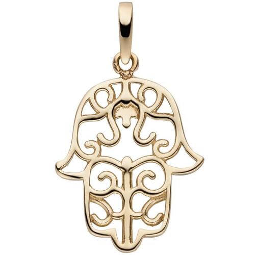 Anh�nger Fatimas Hand 333 Gold Gelbgold