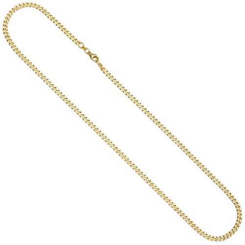 Panzerkette 333 Gold Gelbgold 3,9 mm 55 cm Kette Halskette