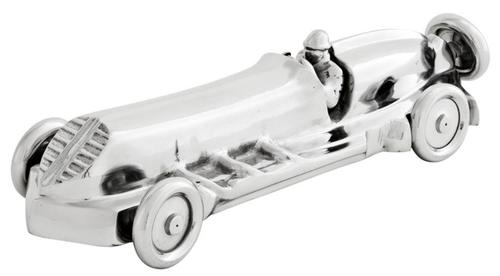 Casa Padrino Designer Deko Rennwagen 55 x 19 x H .13 cm - Luxus Wohnzimmer Dekoration