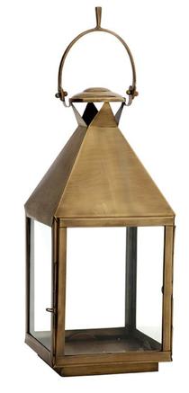 Casa Padrino Laterne mit Griff 24 x 24 x H. 70 cm - Hotel Restaurant Dekoration