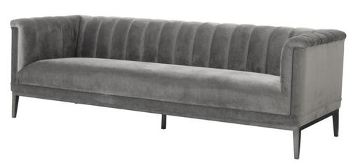 Casa Padrino Sofa Grau 230 x 86 x H. 75 cm - Luxus Kollektion