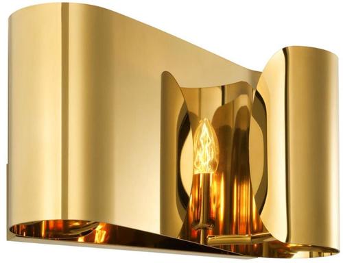 Casa Padrino Luxus Wohnzimmer Wandleuchte Gold 38 x 11 x H. 21 cm - Designer Hotel Restaurant Wandlampe