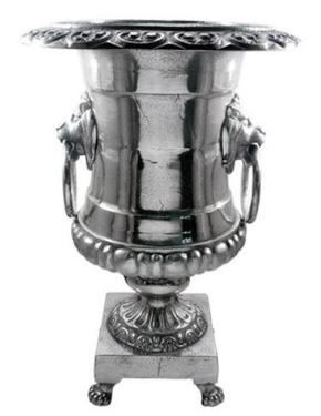 Casa Padrino Luxus Urne mit 2 Griffen 47 x H. 69 cm - Wohnzimmer Deko