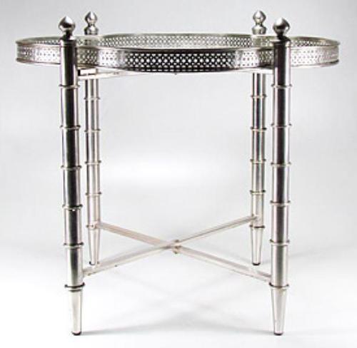 Casa Padrino Beistelltisch Silber 60 x 60 x H. 60 cm - Luxus Kollektion