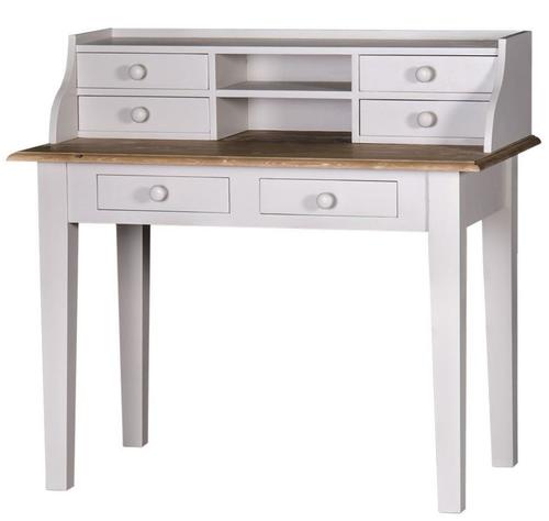 Casa Padrino Landhausstil Schreibtisch mit 6 Schubladen 109 x 60 x H. 102 cm - Luxus Qualitt