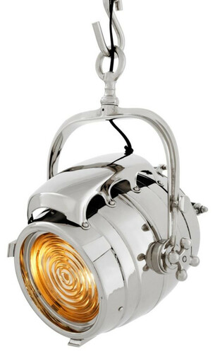 Casa Padrino Luxus H�ngeleuchte / Studioleuchte 24 x H. 43 cm - Luxus Qualit�t