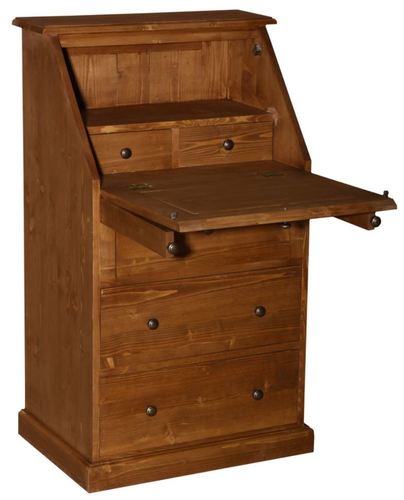 Casa Padrino Landhausstil Sekret�r mit 5 Schubladen 65 x 45 x H. 110 cm - M�bel im Landhausstil