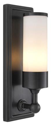 Casa Padrino Luxus Hotel / Restaurant Wandleuchte Bronze - Wohnzimmer Wandlampe