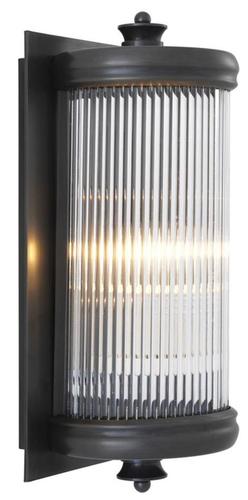 Casa Padrino Luxus Wohnzimmer Wandlampe Bronze 13 x 11 x H. 29 cm - Hotel M�bel