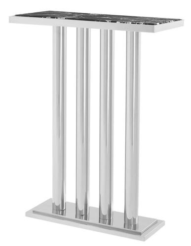 Casa Padrino Luxus Konsole Silber 70 x 30 x H. 93 cm - Designer Hotel M�bel