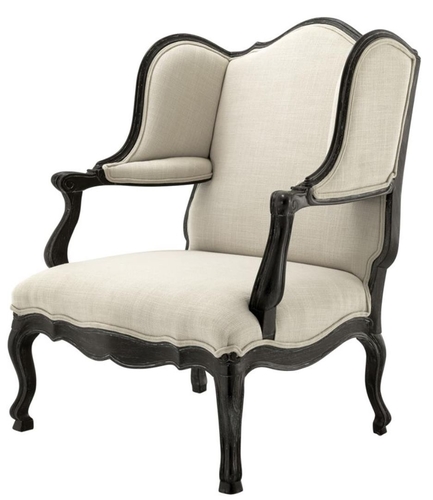 Casa Padrino Luxus Antikstil Sessel 89 x 87 x H. 113 cm - Hotel Club M�bel