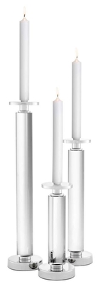 Casa Padrino Luxus Kerzenhalter 3er Set - Hotel Restaurant Accessoires