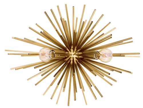 Casa Padrino Luxus Wandleuchte 50 x 37 x H. 27 cm - Hotel Restaurant Kollektion