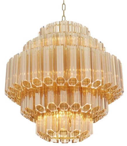 Casa Padrino Kronleuchter Durchmesser 66 x H. 67 cm - Luxus Hotel M�bel