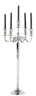 Casa Padrino Luxus Kerzenhalter 5-armig Durchmesser 55 x H. 120 cm - Hotel Accessoires