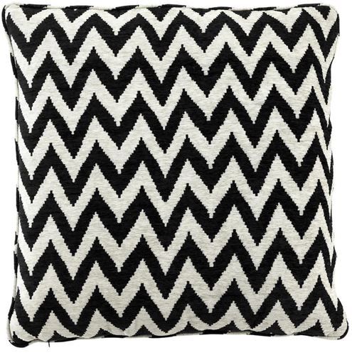 Casa Padrino Luxus Zierkissen Schwarz / Beige 75 x H. 75 cm - Designer Kollektion