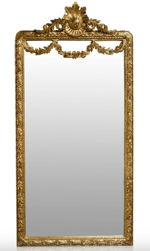Casa Padrino Barock Spiegel Gold 120 x H. 242 cm - Barock Wandspiegel