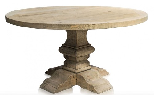 Casa Padrino Luxus Esszimmertisch Naturfarben 150 x H. 76 cm - Esszimmerm�bel