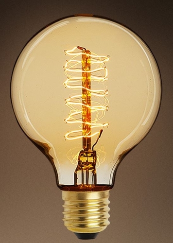 Casa Padrino Luxus Gl�hbirnen 6er Set Antik Gold / Gold 9,5 x H. 13,5 cm - Lampen & Leuchten Accessoires