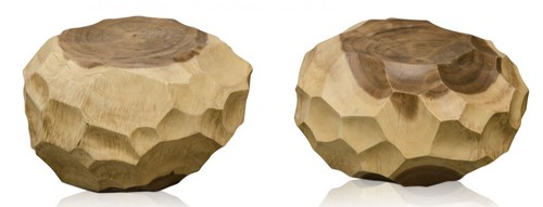 Casa Padrino Luxus Wohnzimmer Beistelltisch Naturfarben - Designer Wohnzimmerm�bel