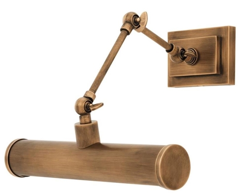 Casa Padrino Luxus Hotel Wandleuchte Antik Messing 28,5 x 24 x H. 20 cm - Hotel M�bel