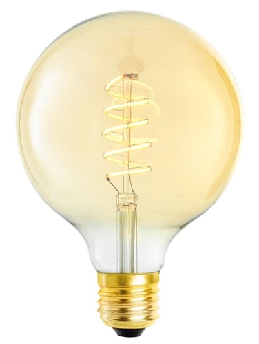 Casa Padrino Luxus Gl�hbirnen 4er Set Gold  12,5 x H. 17 cm - Luxus Qualit�t