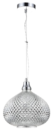 Casa Padrino Luxus H�ngeleuchte Silber  28 x H. 15,3 cm - Luxus Wohnzimmerm�bel