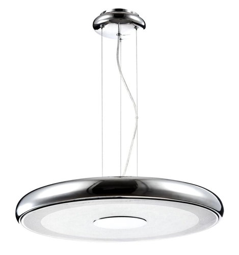 Casa Padrino Luxus H�ngeleuchte Silber - Designer LED Lampe
