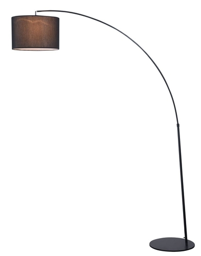 Casa Padrino Luxus Wohnzimmer Stehleuchte Schwarz 40 x 140 x H. 210 cm - Wohnzimmerm�bel