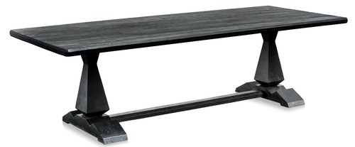 Casa Padrino Esszimmertisch / Esstisch Antik Schwarz - Luxus M�bel  