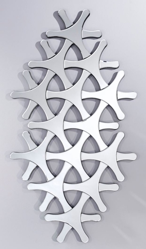 Casa Padrino Luxus Wandspiegel 67 x H. 123 cm - Designer Kollektion