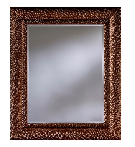 Casa Padrino Luxus Designer Wandspiegel Kupferfarben 116 x H. 140 cm - Hotel M�bel & Accessoires