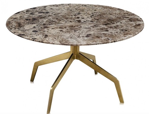 Casa Padrino Luxus Couchtisch Gold  70 x H. 40 cm - Luxus Wohnzimmerm�bel