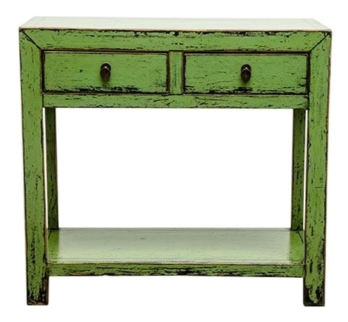 Casa Padrino Landhausstil Konsole Antik Stil Gr�n 90 x 40 x H. 85 cm - Landhausstil M�bel