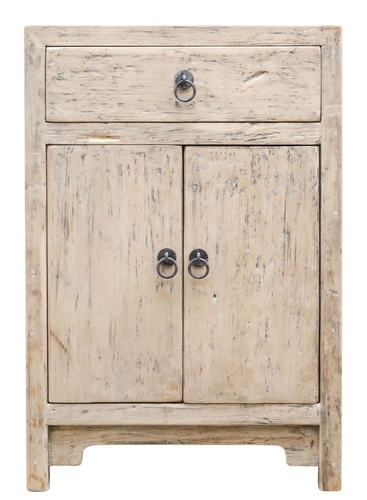 Casa Padrino Landhausstil Kommode Naturfarben 50 x 40 x H. 75 cm - Landhausstil M�bel