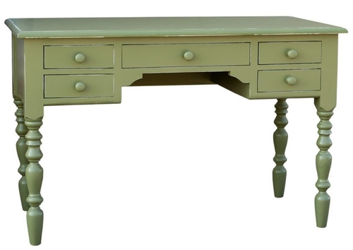 Casa Padrino Landhausstil Schreibtisch Antik Stil Gr�n 130 x 65 x H. 85 cm - Landhausstil Hotel M�bel